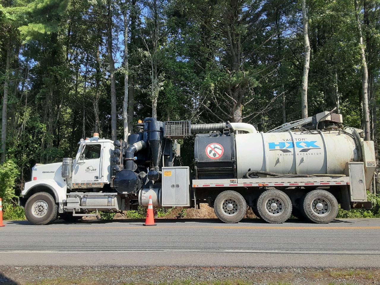 Hydrovac Excavation Clifton Park NY, expose existing utilities