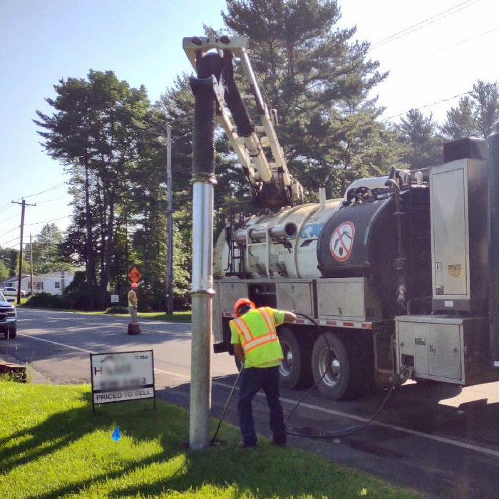 Hydrovac Excavation Albany NY, expose existing utilities